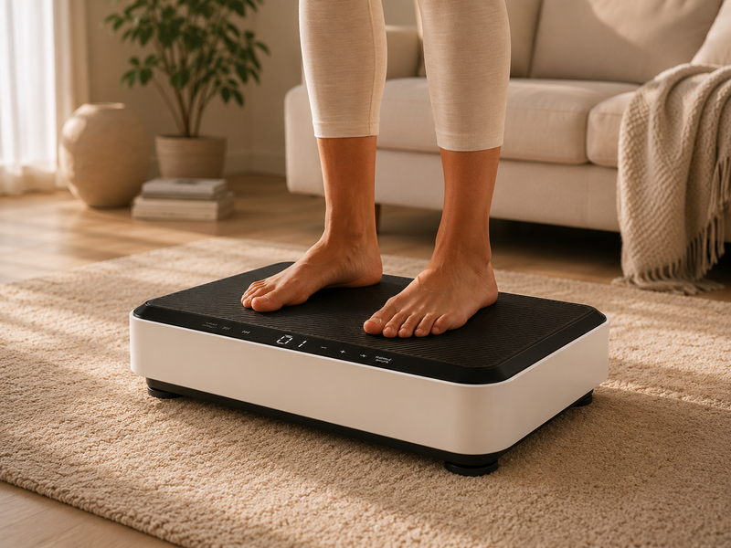 Fødder på vibrationsplade
